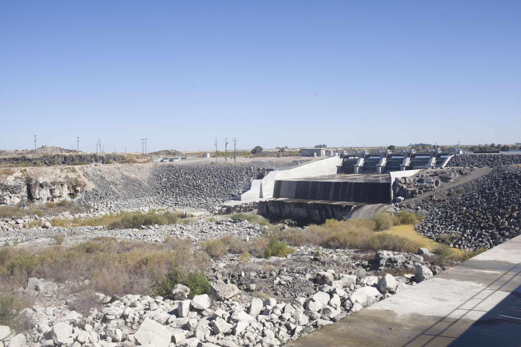 Milner Dam Inspection
